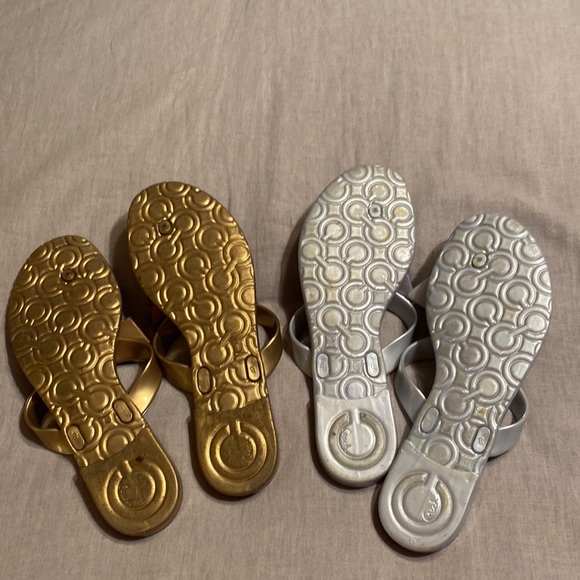 Coach sandals size 8 - Picture 4 of 10